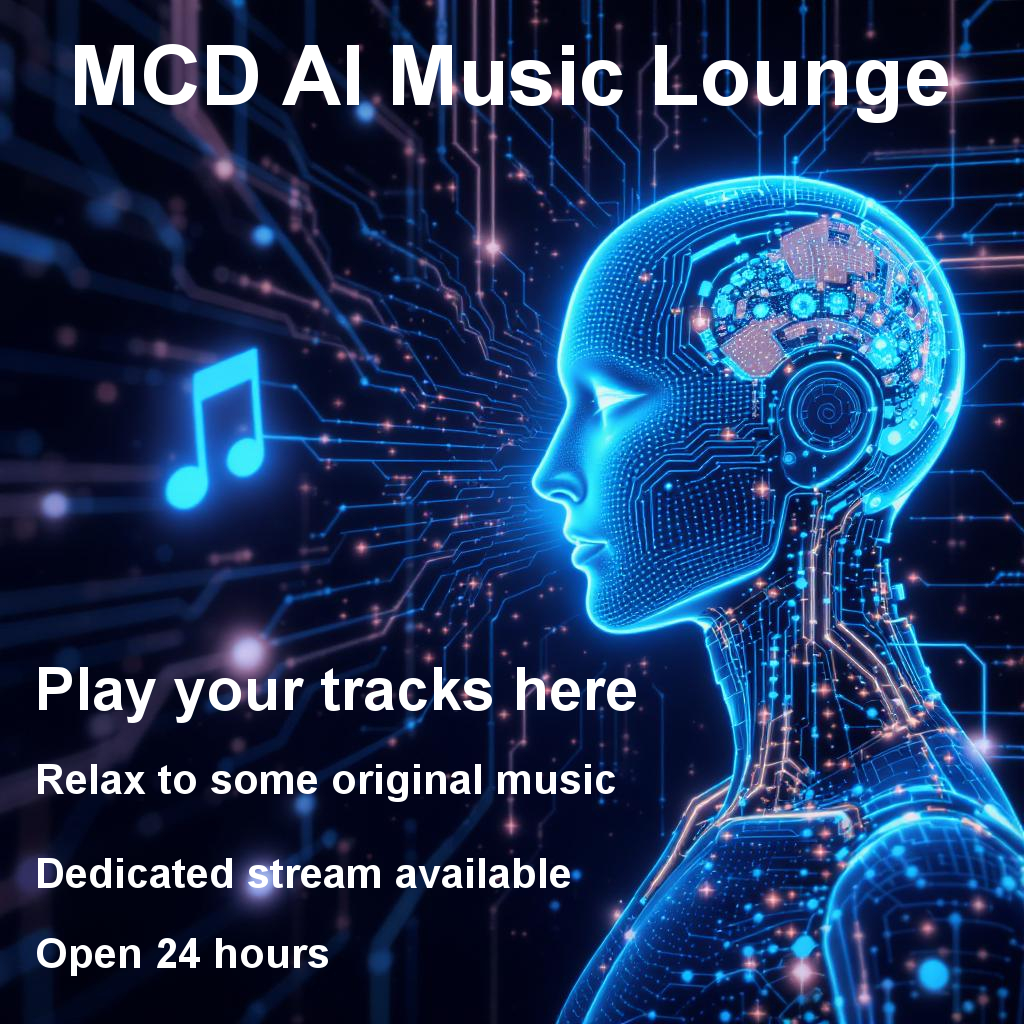AI Music Lounge Advert
